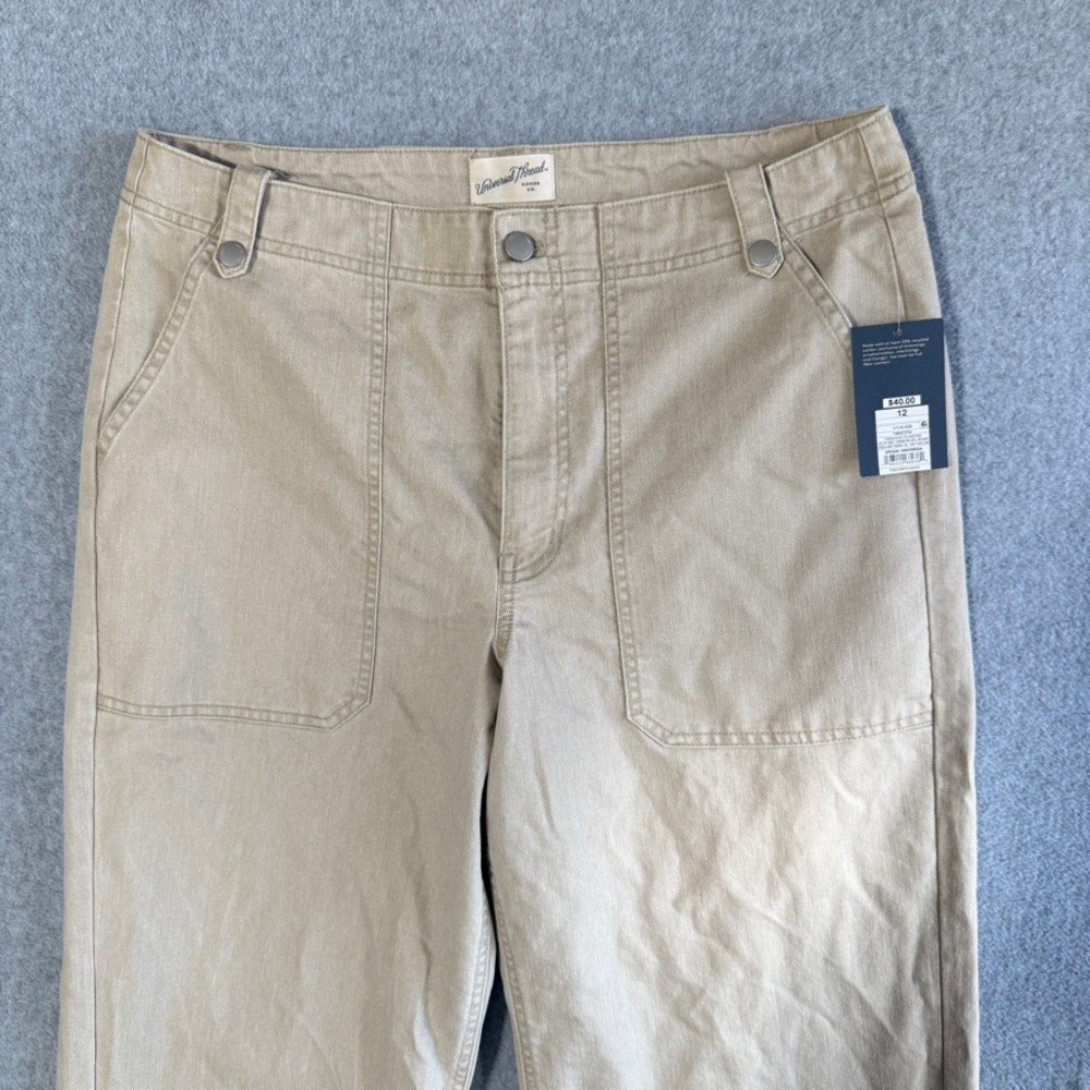 Universal Thread Utility Pants Gorpcore 12 Tan NW… - image 8